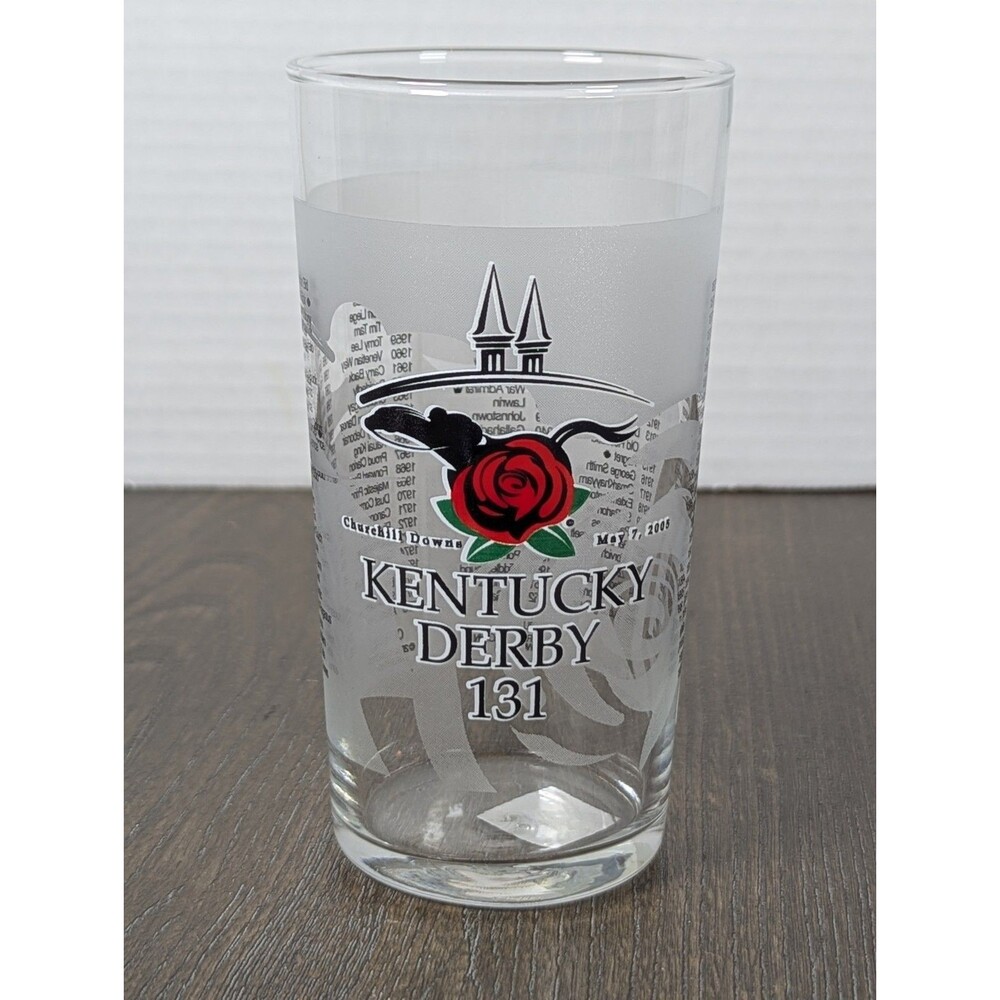 VTG Officially Licensed Kentucky Derby 131 Mint Julep Glass Souvenir Horse Race